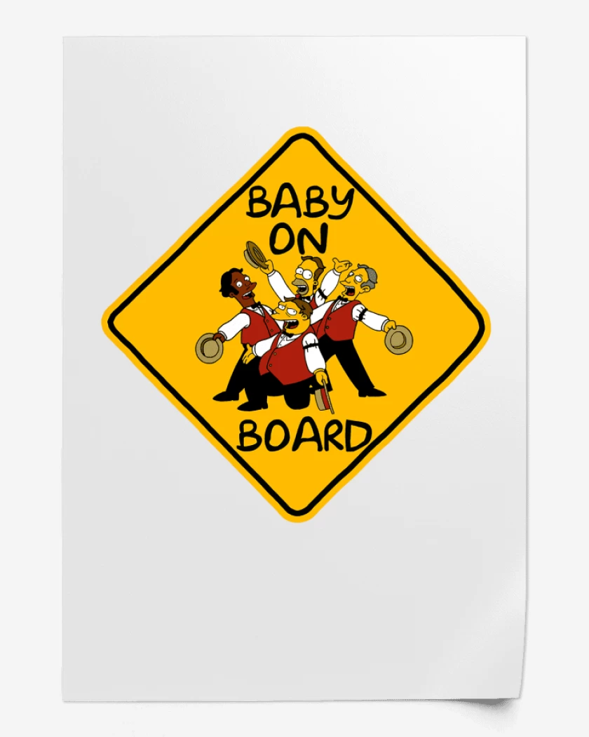 Print Baby on board