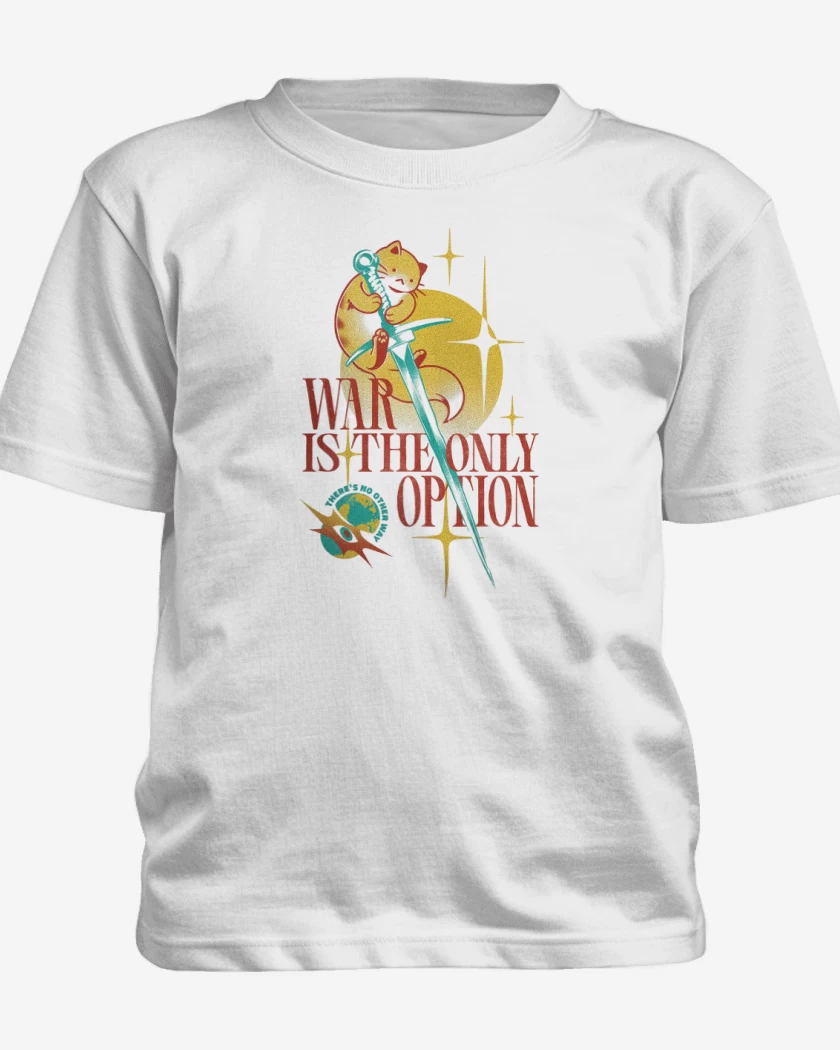 Polera de niño Blanco de War is the Only Option