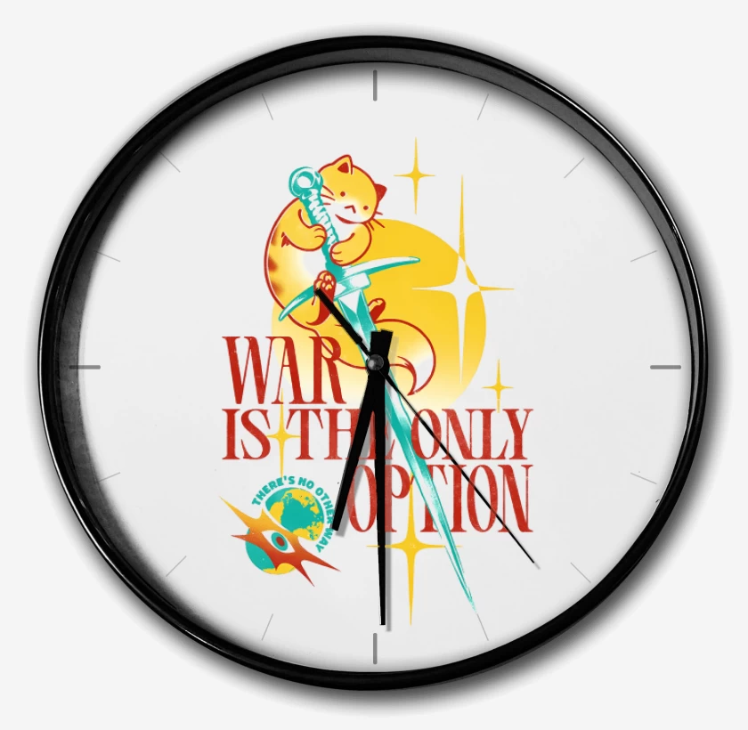 Reloj Blanco de War is the Only Option