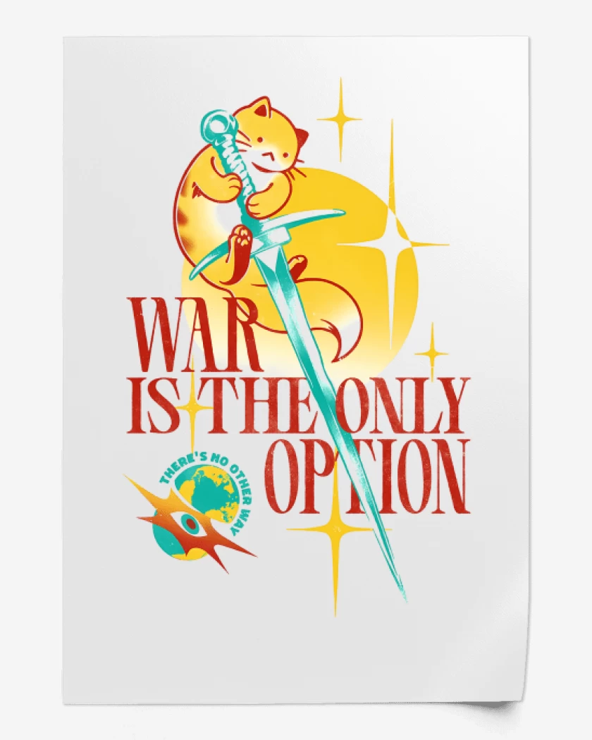 Print War is the Only Option