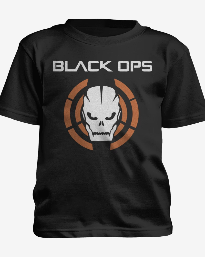 Polera de niño Negro de Black ops