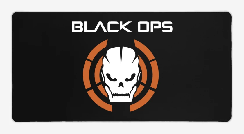 Mouse pad Gamer Negro de Black ops