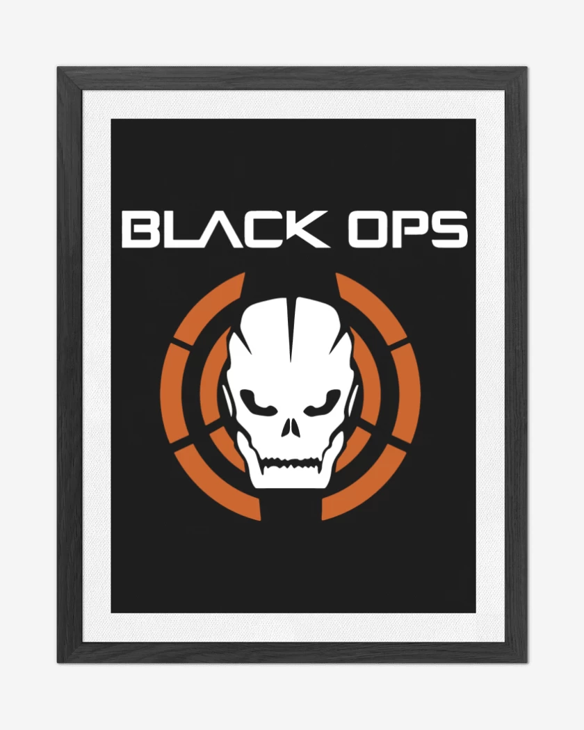 Cuadro decorativo Black ops