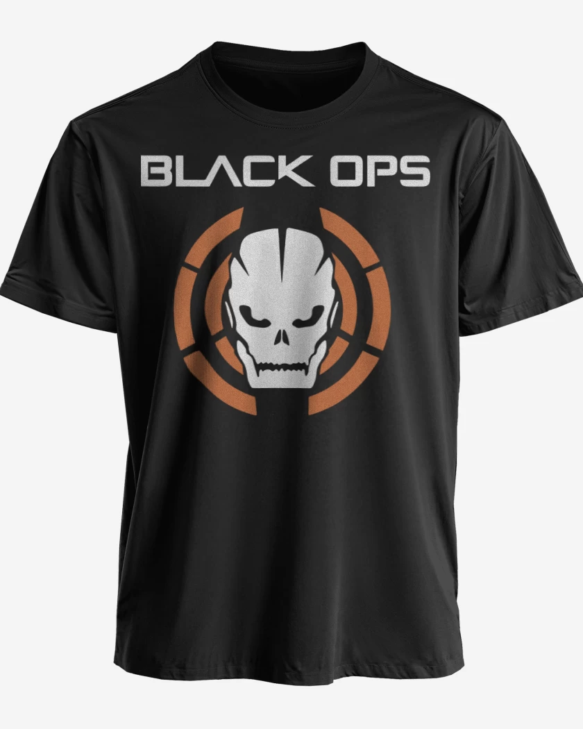 Polera premium Negro de Black ops