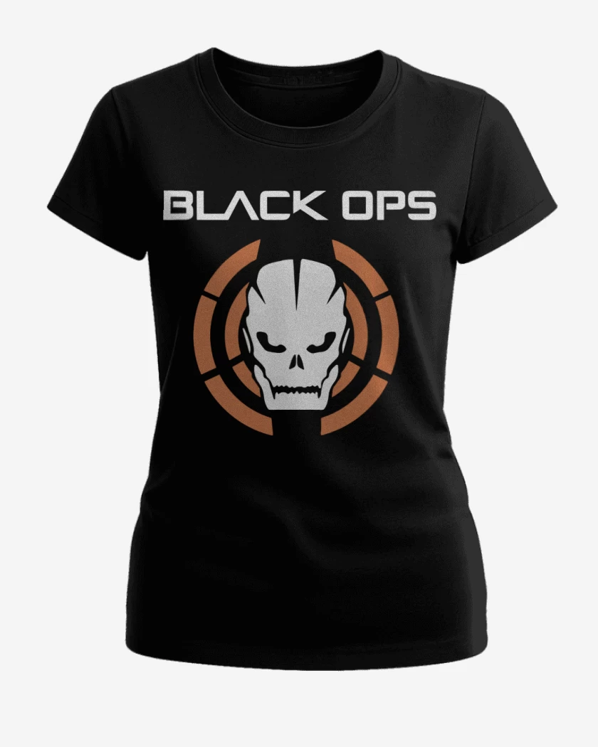 Polera de Mujer Negro de Black ops