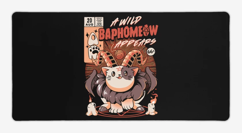 Mouse pad Gamer Baphomeow