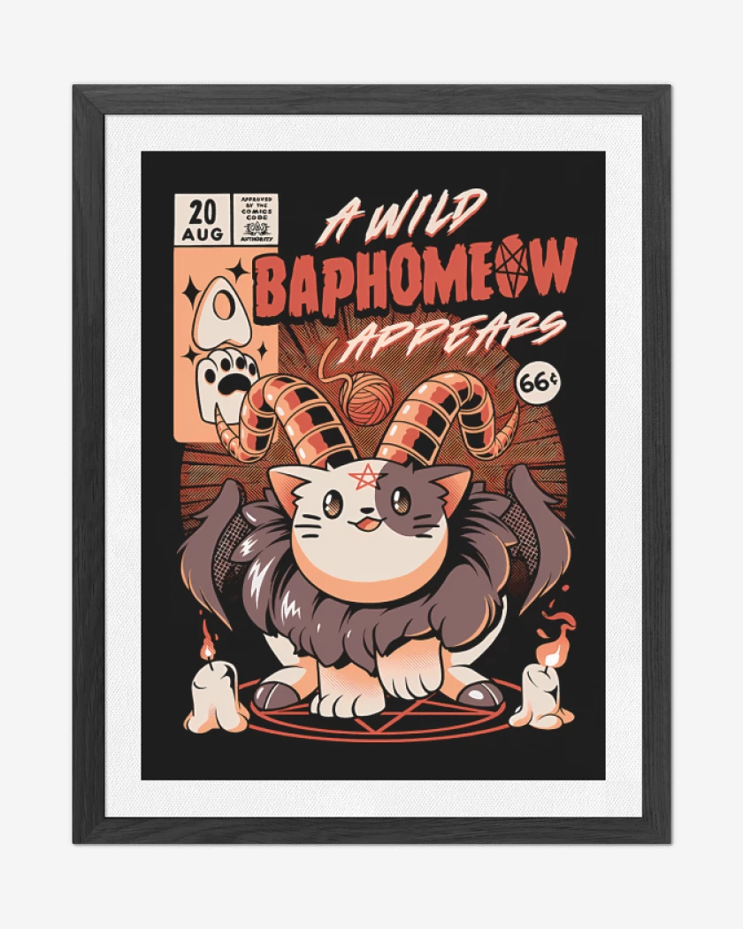 Cuadro decorativo Baphomeow