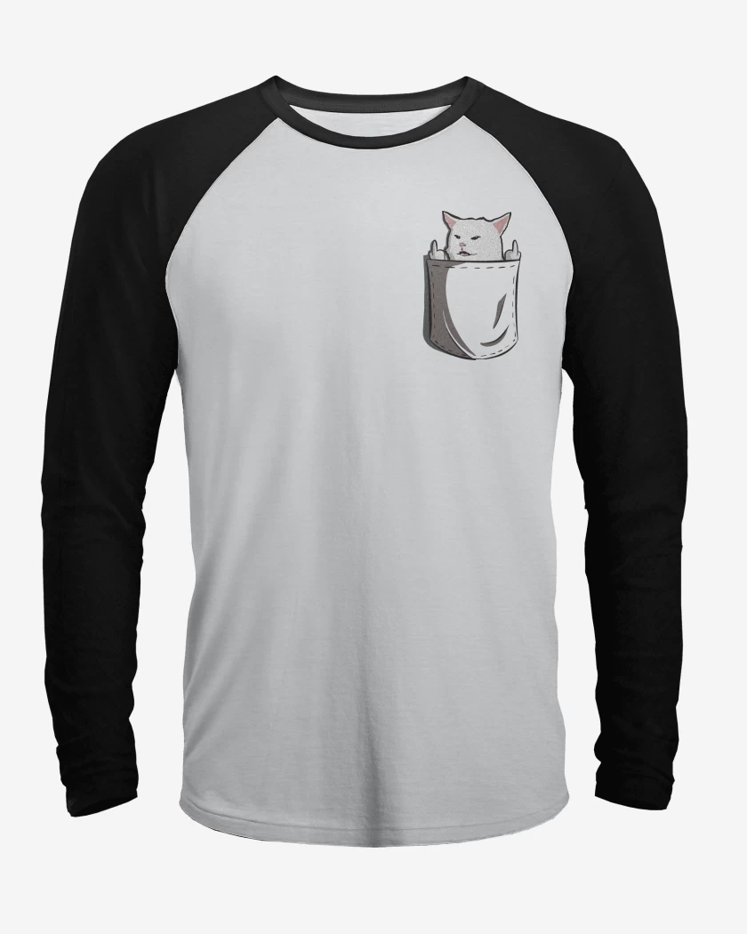 Polera Raglan Gatito Ñe