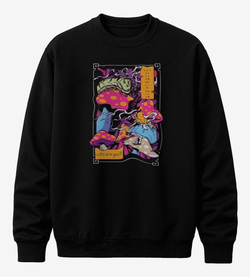 Poleron polo Negro de Who are you?