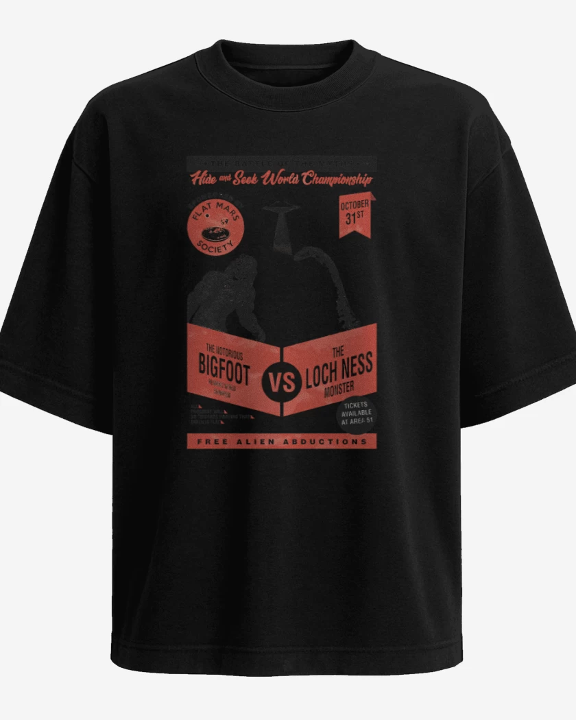 Polera Oversize Campeonato mundial de escondidas
