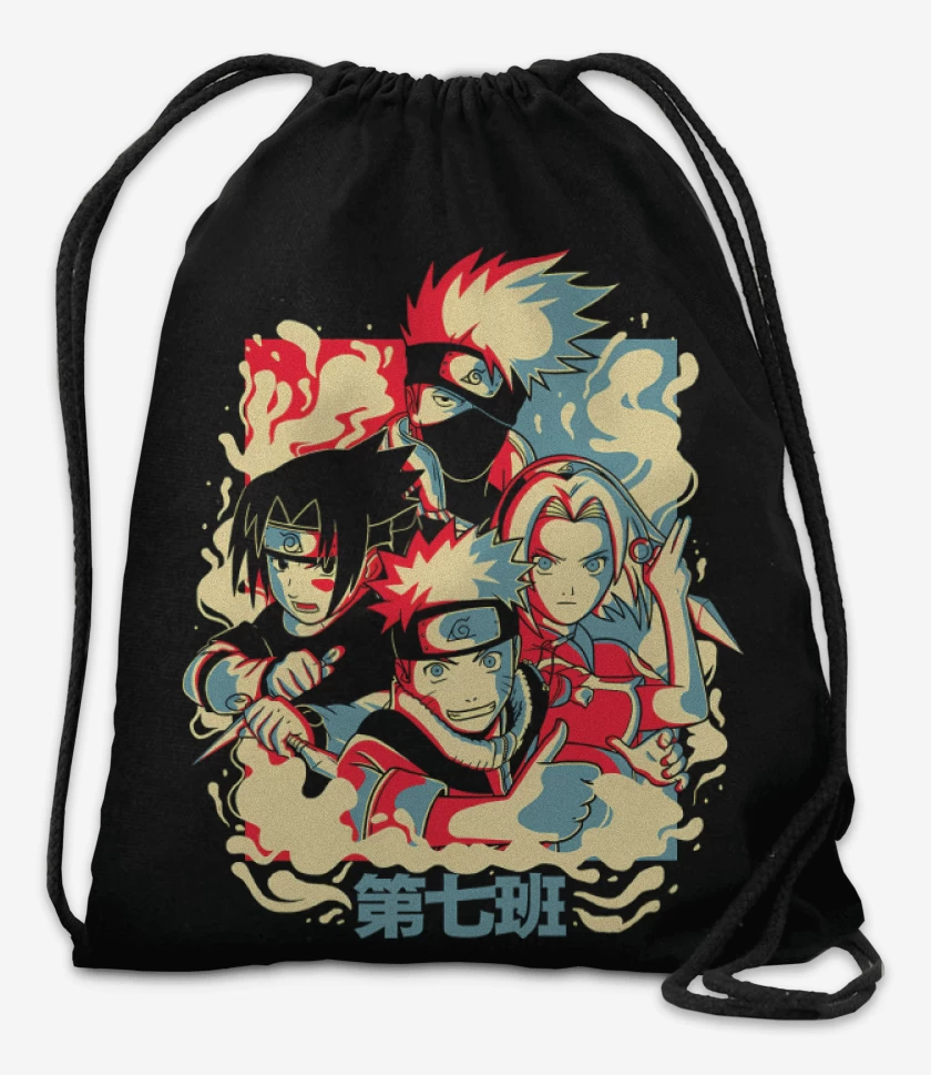 Mochila Negro de Equipo 7 Peque