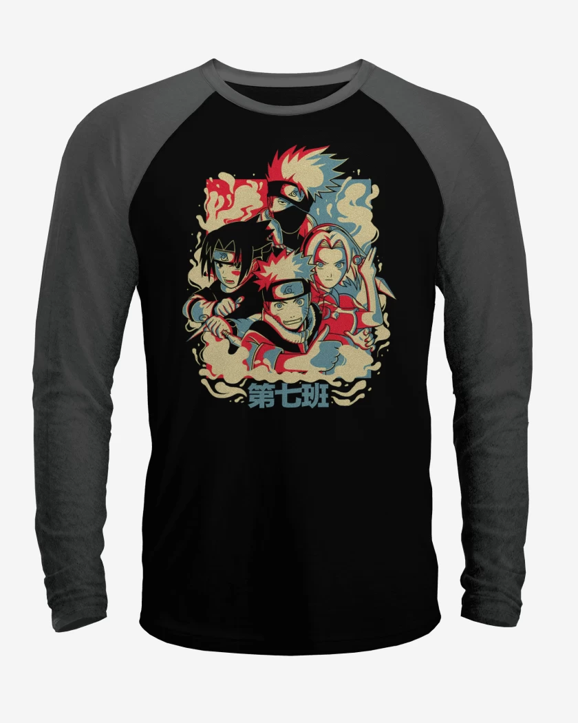 Polera Raglan Equipo 7 Peque