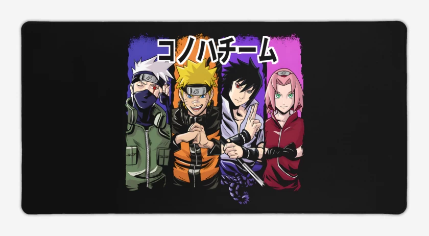 Mouse pad Gamer Equipo 7 Shippuden 