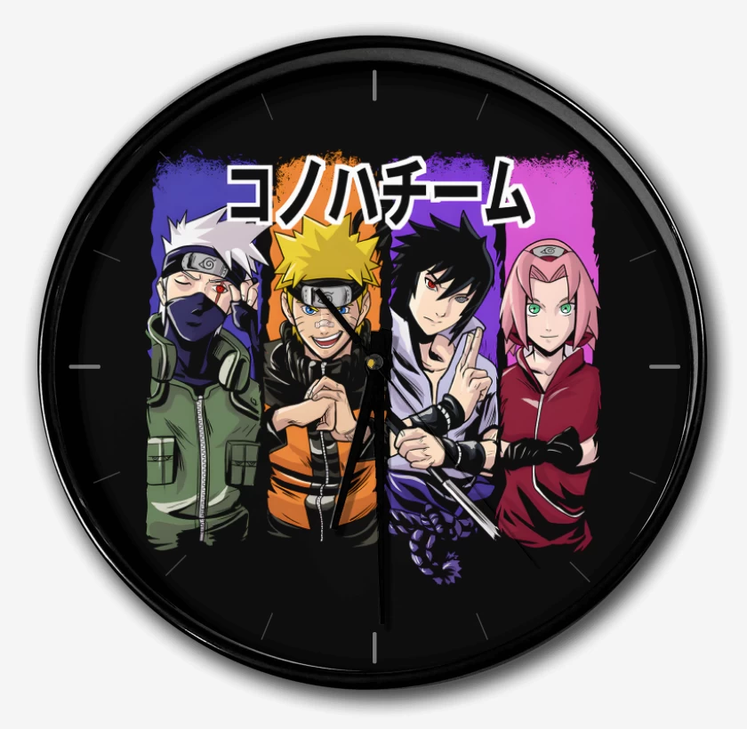 Reloj Equipo 7 Shippuden 