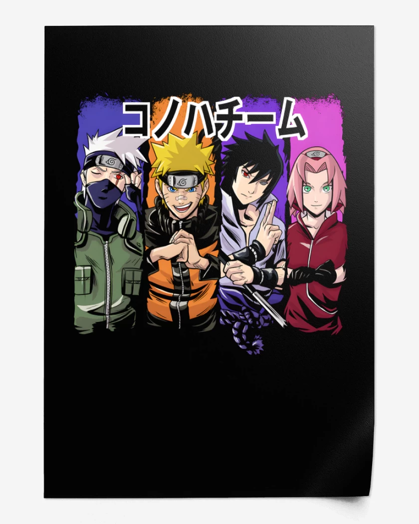 Print Equipo 7 Shippuden 