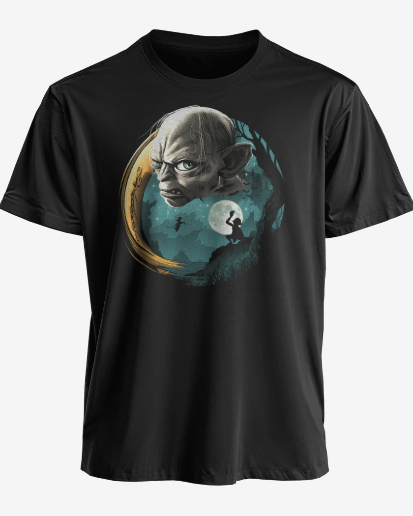 Polera premium Negro de Pasa el anillo