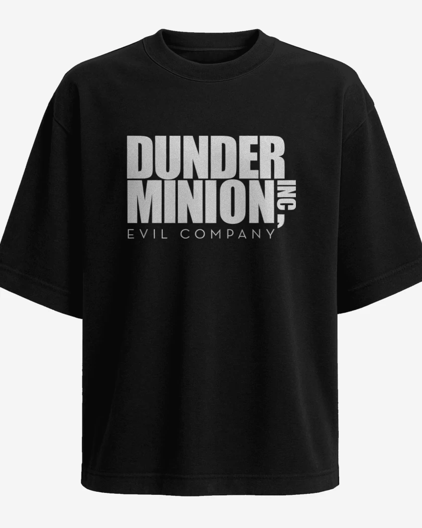 Polera Oversize Dunder Minion 