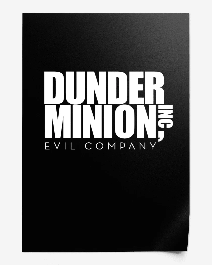 Print Dunder Minion 