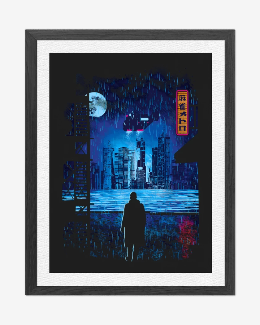 Cuadro decorativo Negro de 2049