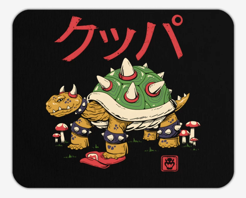 Mousepad Bowser Tortuga Demoniaca