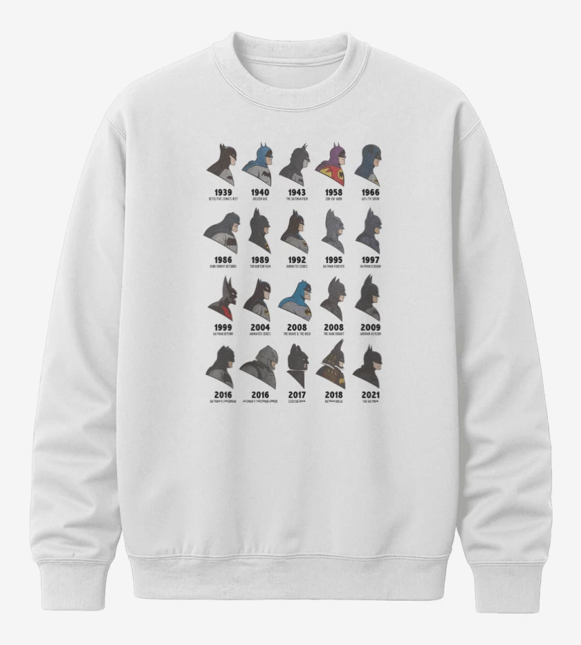 Poleron polo Batman Evolution