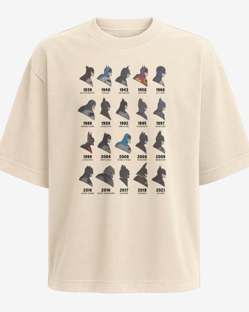 Polera Oversize Batman Evolution