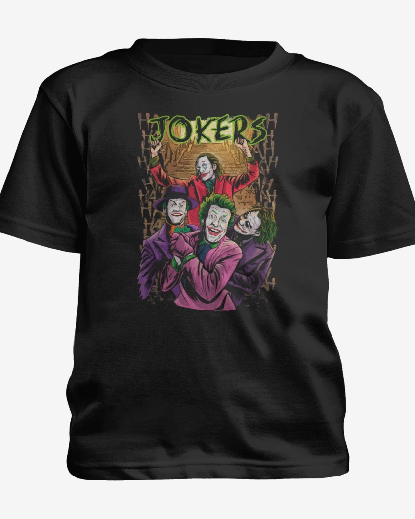 Polera de niño Negro de Los Guasones 