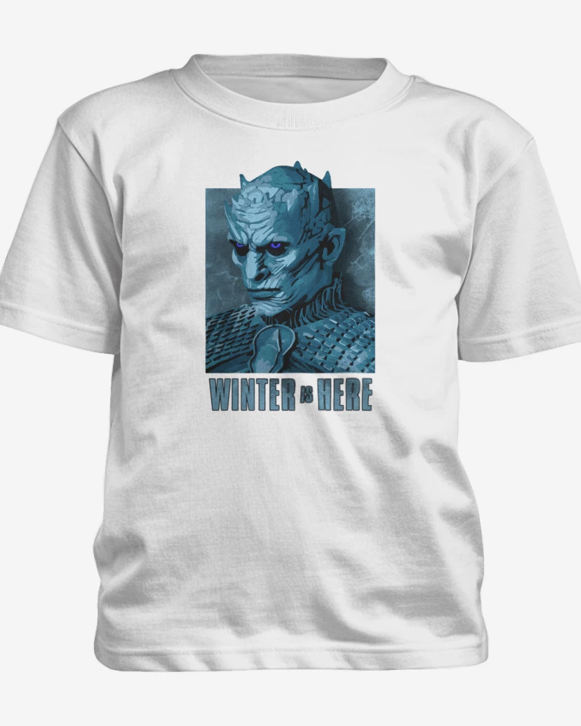 Polera de niño Blanco de Winter is here