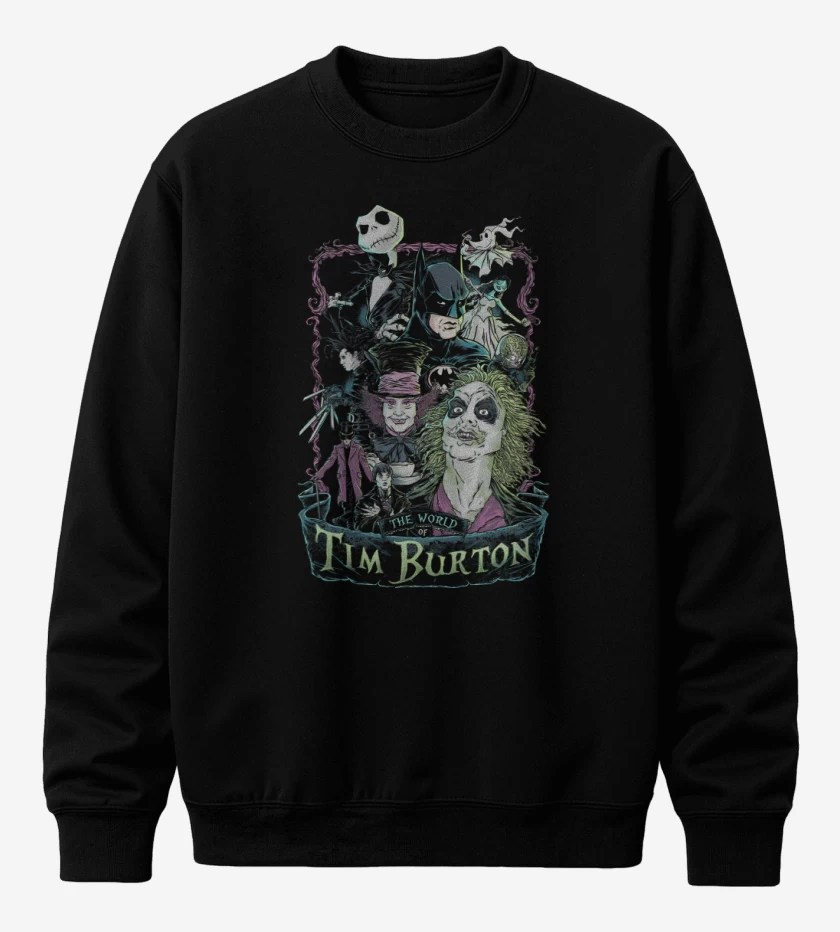 Poleron polo El Mundo de Tim Burton 