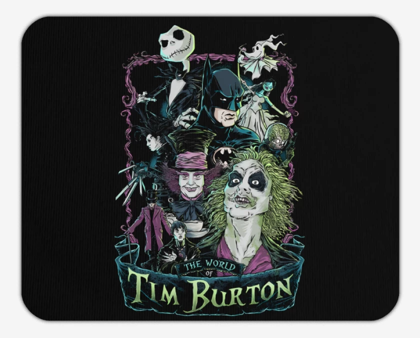 Mousepad El Mundo de Tim Burton 
