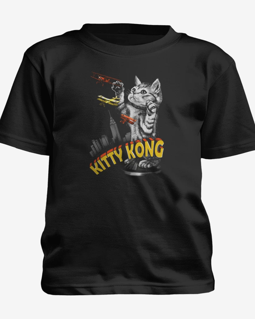 Polera de niño Negro de Kitty Kong