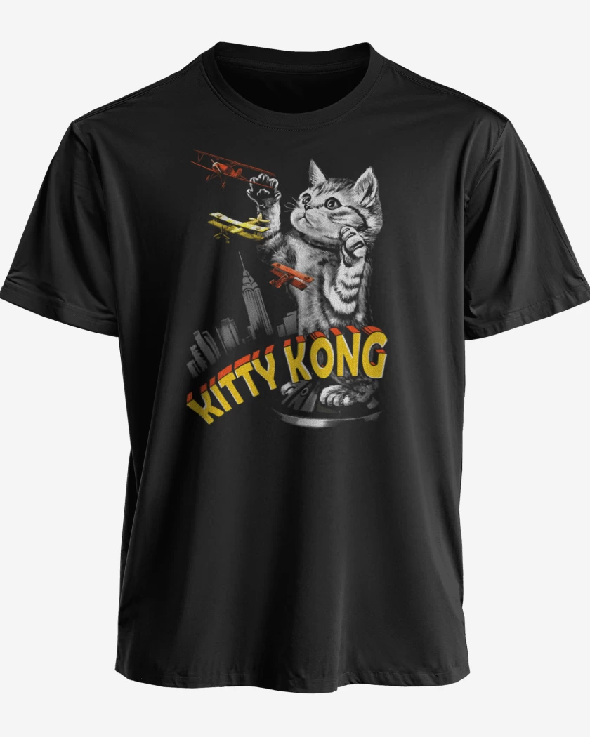 Polera premium Negro de Kitty Kong
