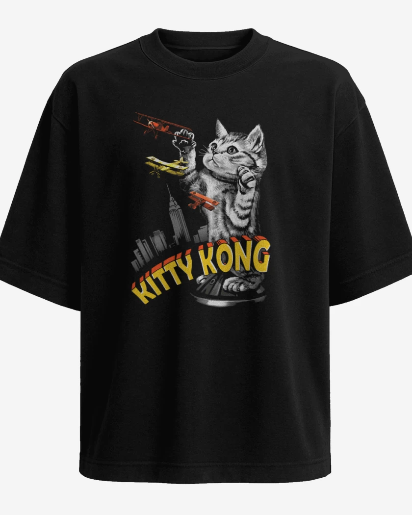 Polera Oversize Kitty Kong