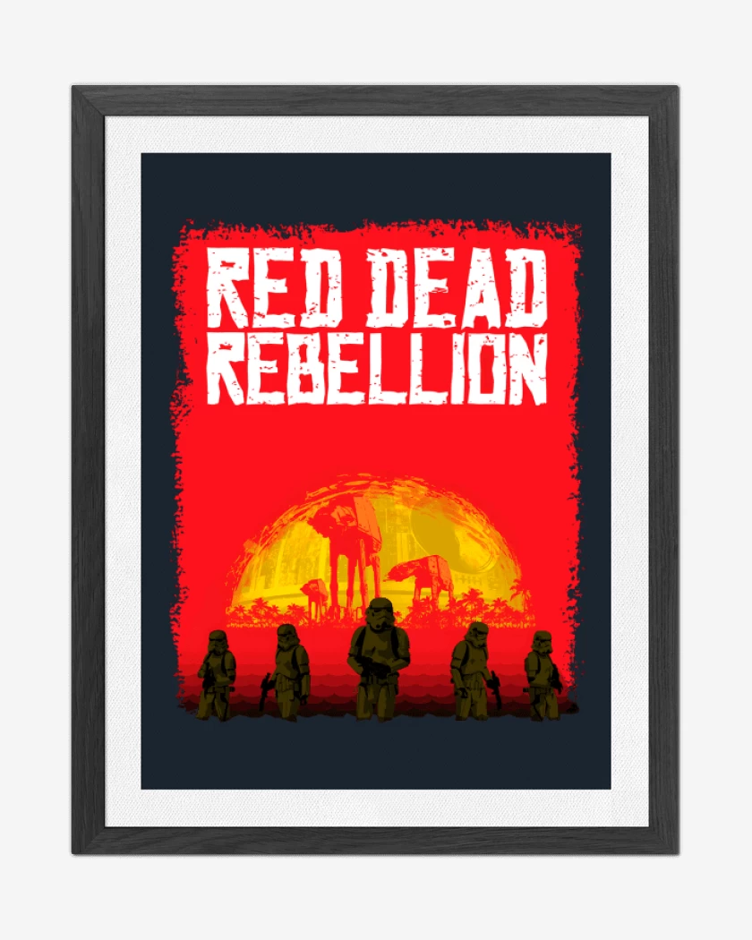 Cuadro decorativo Red dead rebellion