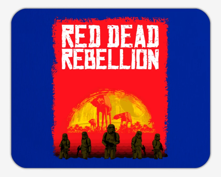 Mousepad Red dead rebellion
