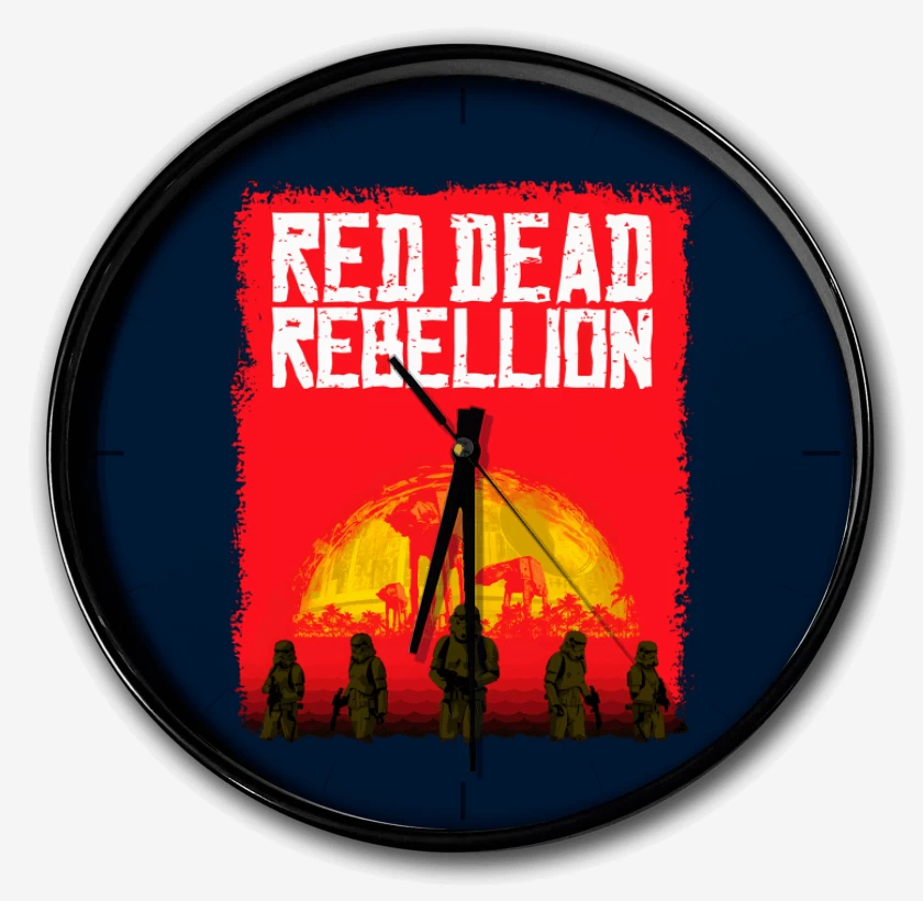 Reloj Azul Marino de Red dead rebellion