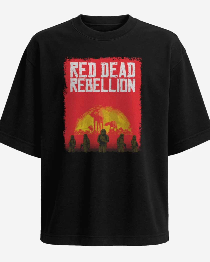 Polera Oversize Red dead rebellion