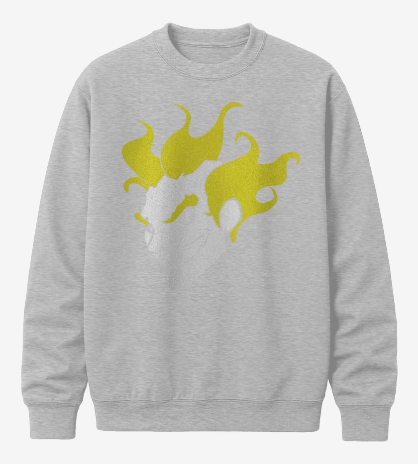 Poleron polo Gris Melange de Junkrat