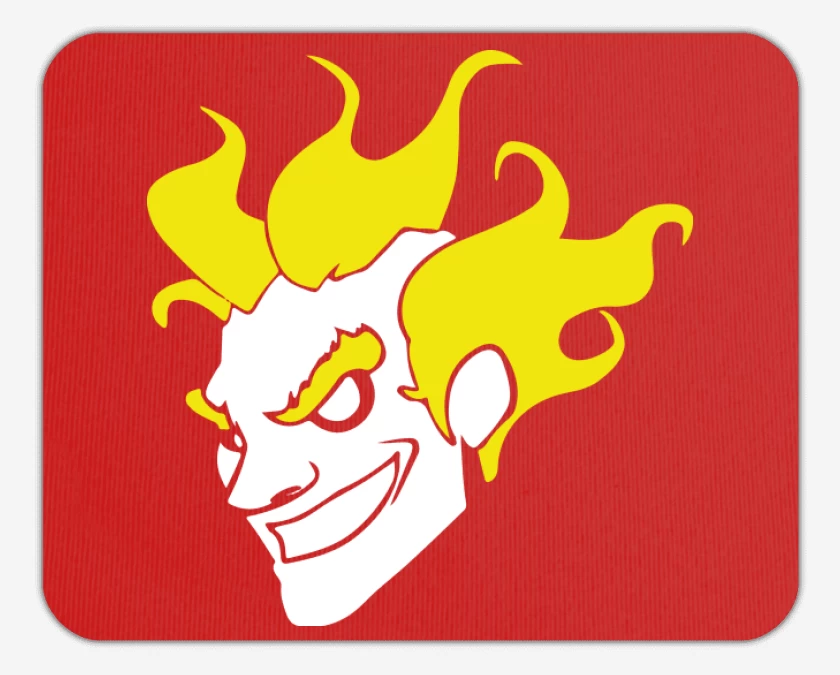 Mousepad Rojo de Junkrat