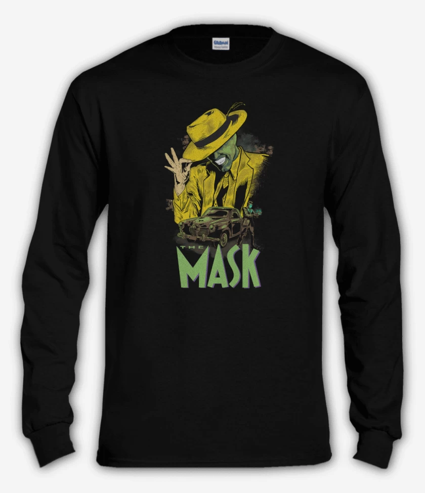 Polera manga larga Negro de The mask