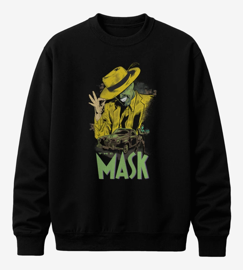 Poleron polo Negro de The mask