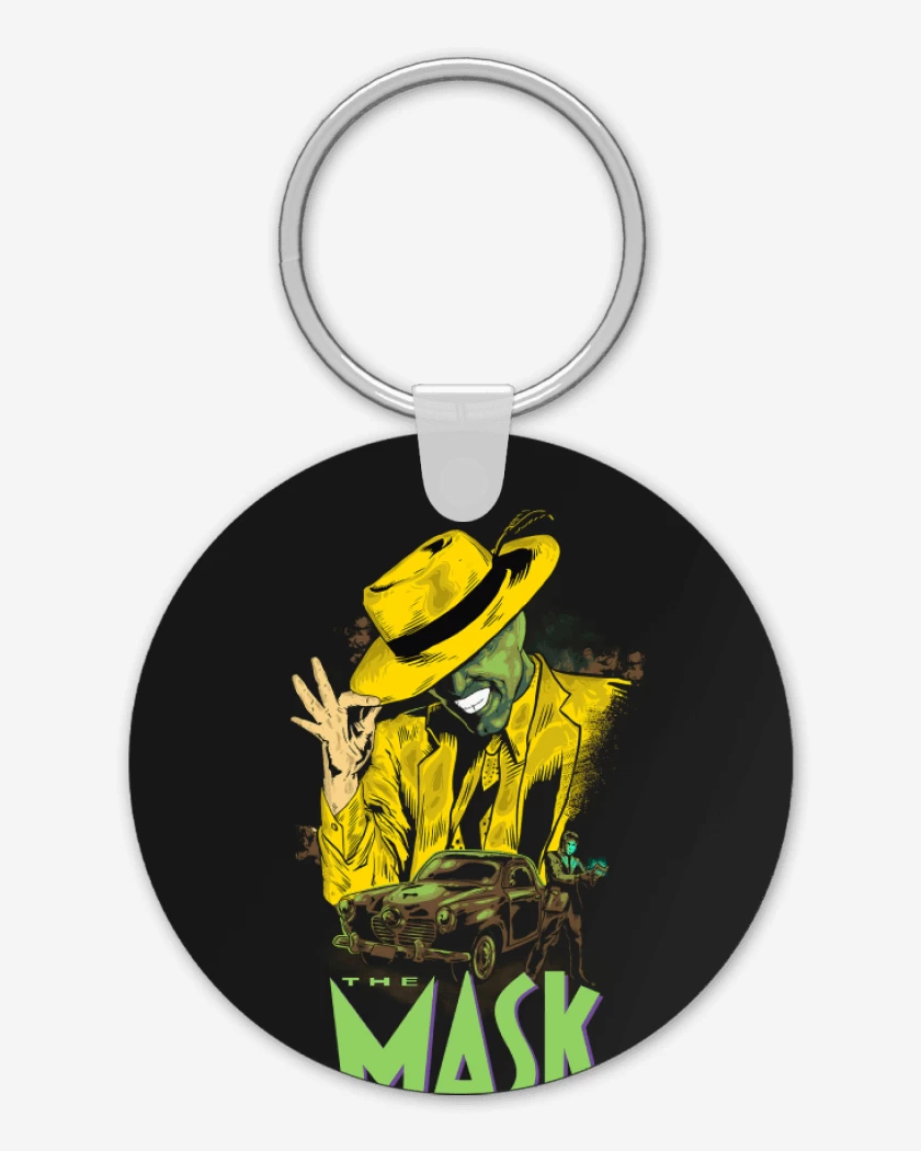 Llavero Negro de The mask