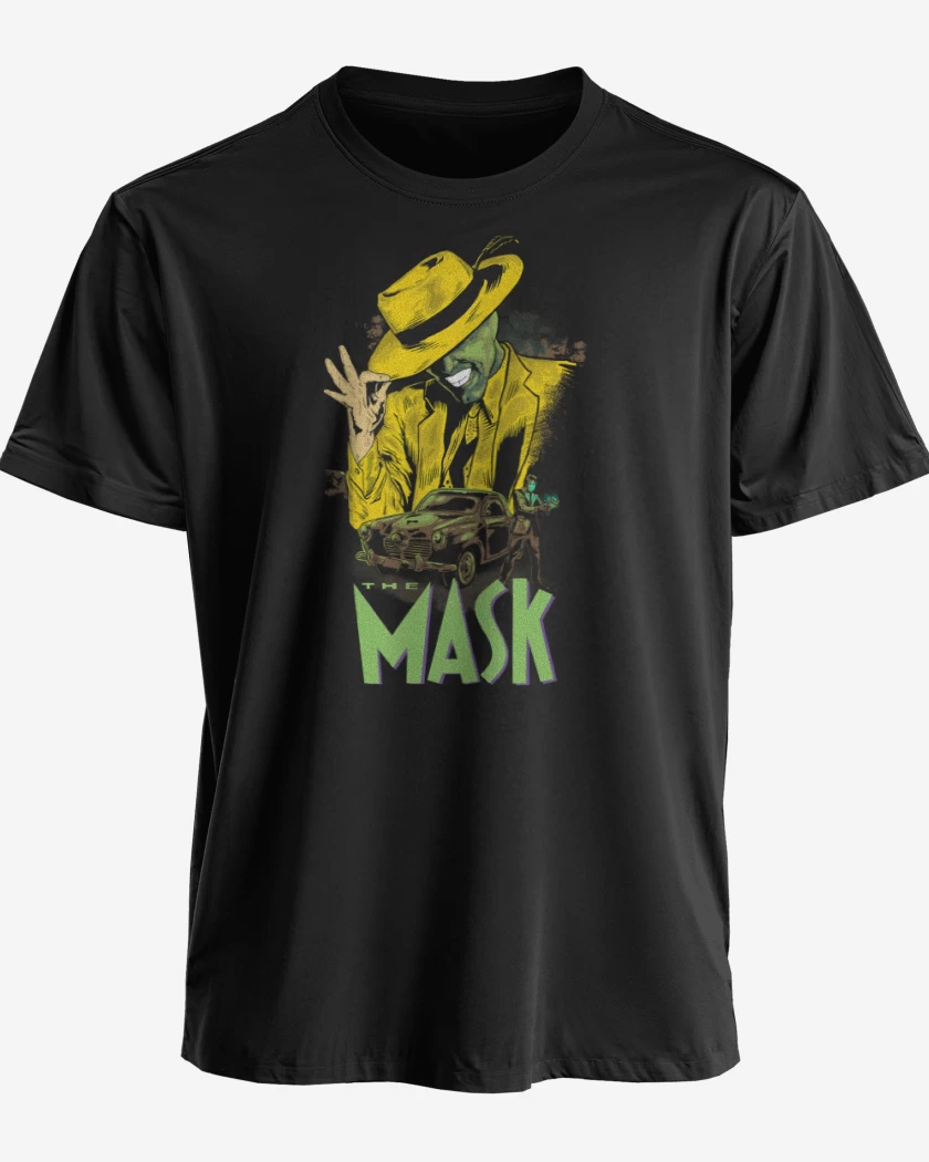 Polera premium Negro de The mask