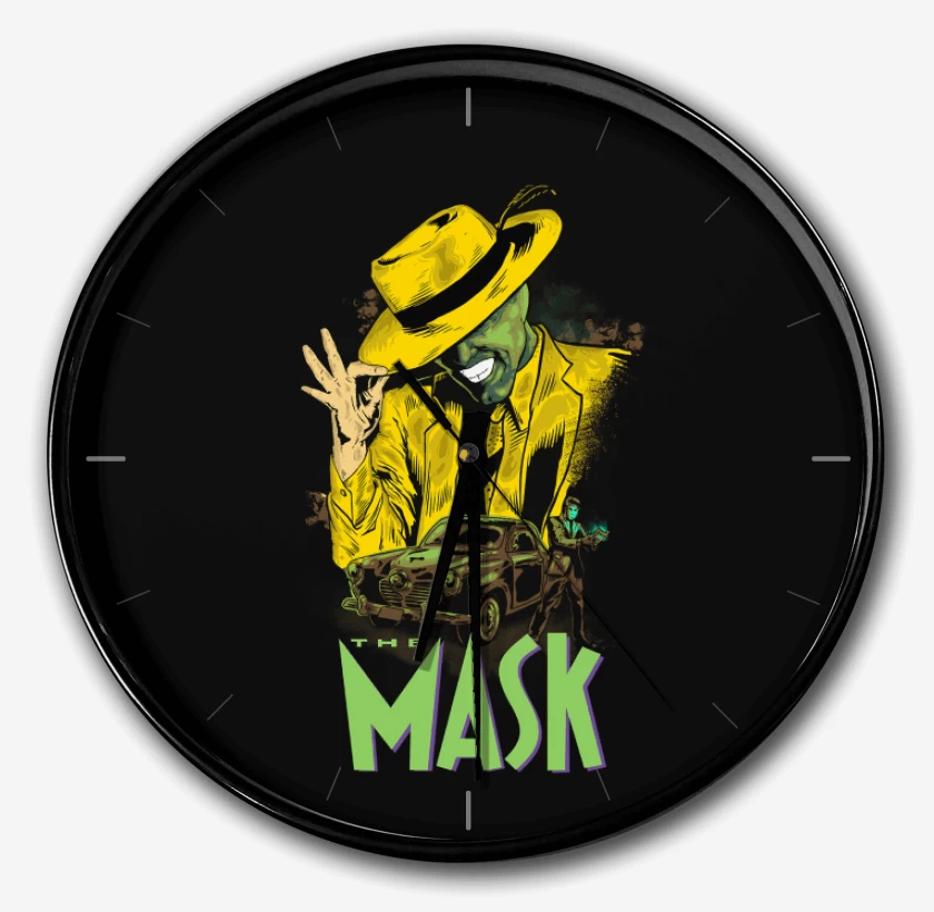 Reloj Negro de The mask