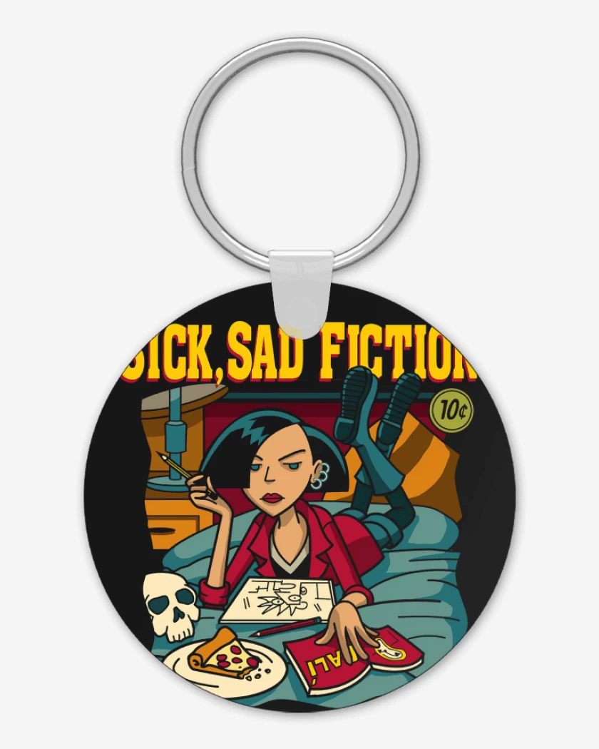 Llavero Sick Sad Fiction