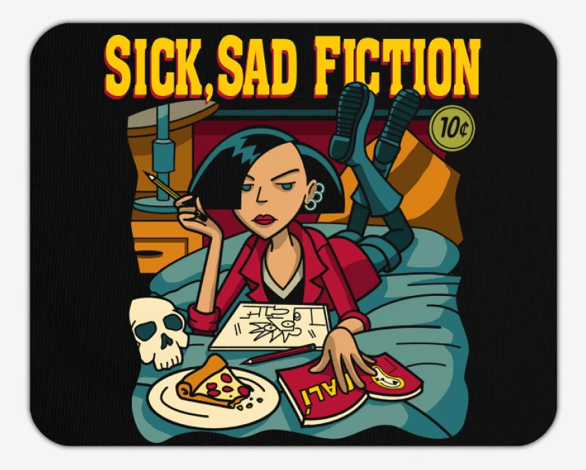 Mousepad Sick Sad Fiction