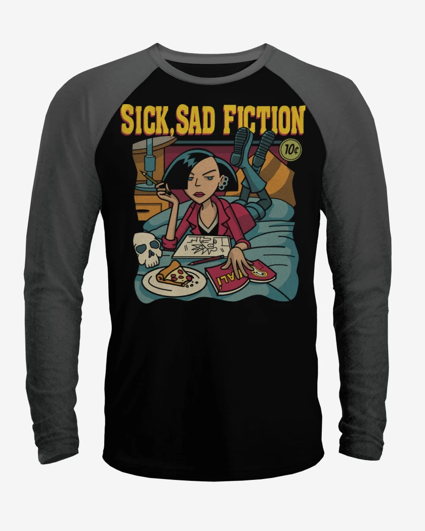 Polera Raglan Sick Sad Fiction