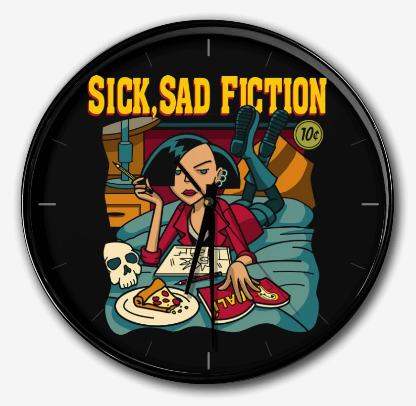 Reloj Negro de Sick Sad Fiction