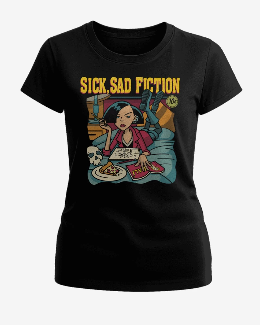 Polera de Mujer Sick Sad Fiction