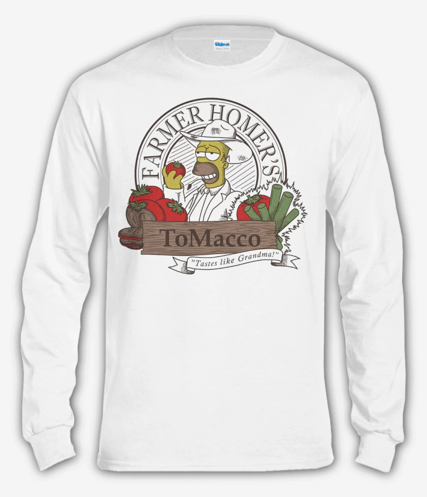 Polera manga larga Blanco de ToMacco